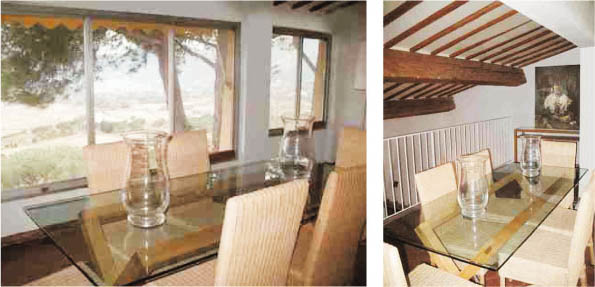 Jas Roux dining room