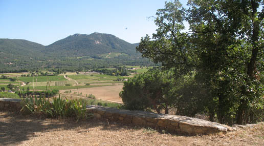 View from bedroom four terrace